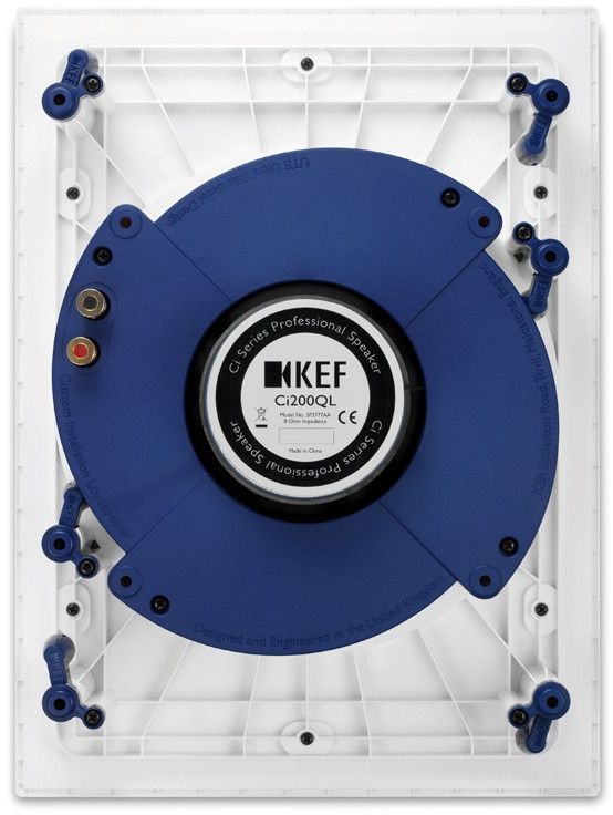 KEF Ci Series White Rectangular In-Wall Speaker 3
