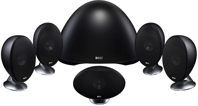 Kef 05 Home Theatre Speaker System Deep Black 05 Bk Digital Home Creations