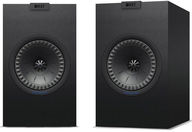 KEF Q Series 5.25" Black Bookshelf Speaker 0