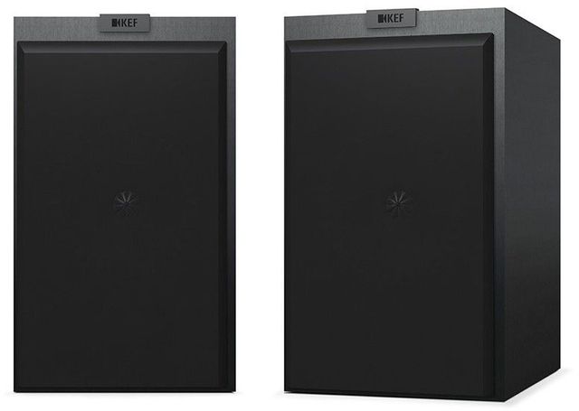 KEF Q Series 6.5" Black Bookshelf Speaker 2