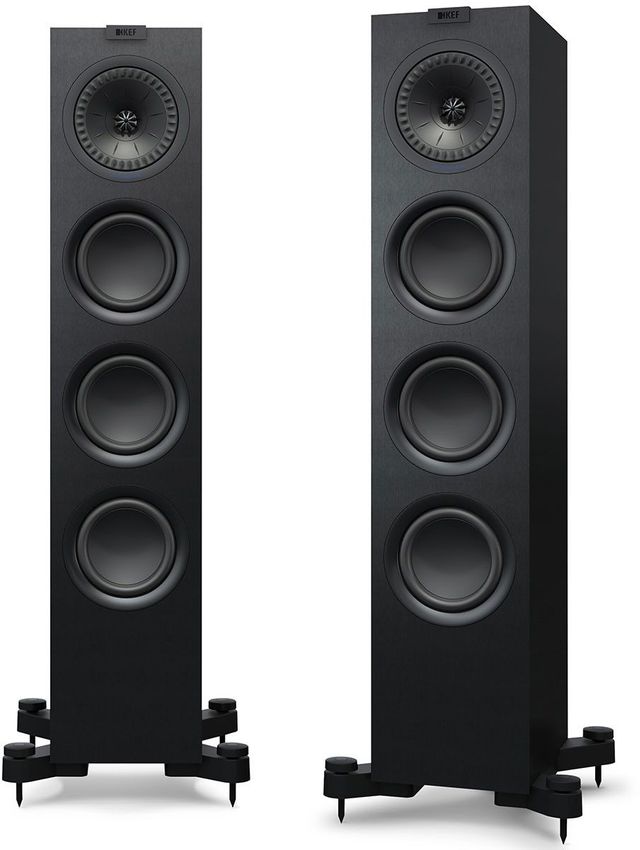 KEF Q550 Floorstanding Speaker-Satin Black-Q550-BK