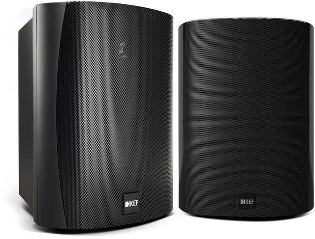KEF Ventura 6.5" Black Outdoor Speakers (Pair)