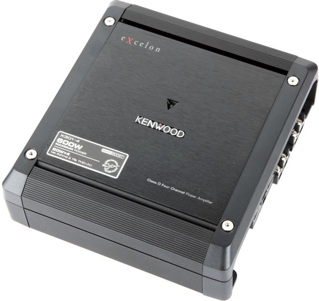 Kenwood X Series Excelon Class D 4-Channel Power Amplifier