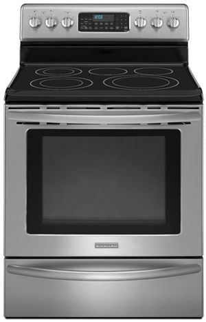 30", 5-Element Freestanding Range with T.H.E. True  Convection / Stainless Steel 0