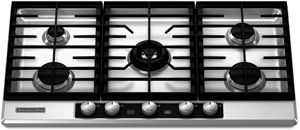 KitchenAid® Architect® Series II 36" Gas Cooktop 0