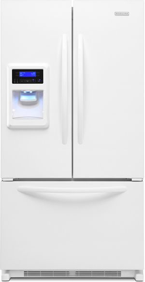 KitchenAid® Architect® Series II 19.8 Cu. Ft. French Door Refrigerator-White 0