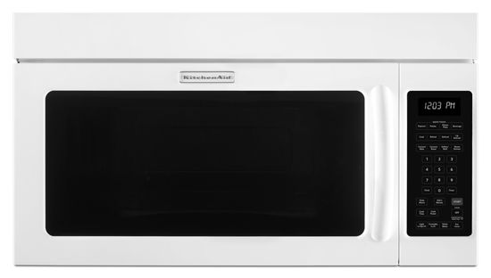KitchenAid® Over The Range Microwave Oven-White 0