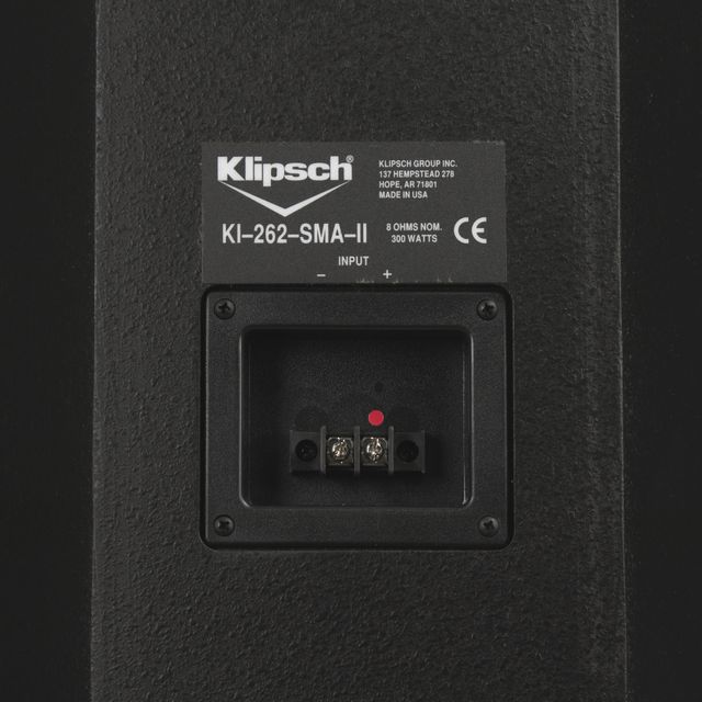 Klipsch® Profesional Black KI-262-SMA-II 12" 2-Way Trapezoidal Loudspeaker 5