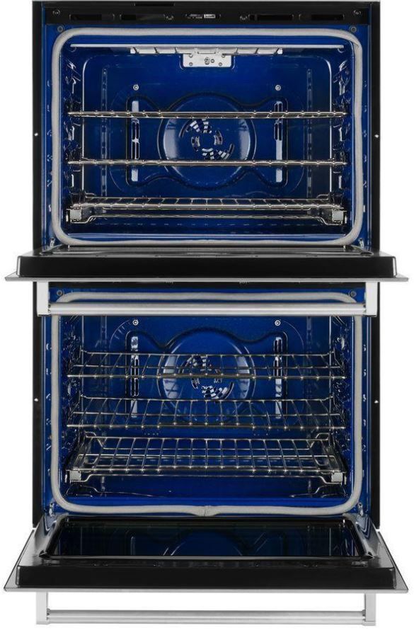 KitchenAid® 30" Black Electric Double Oven Built In 1