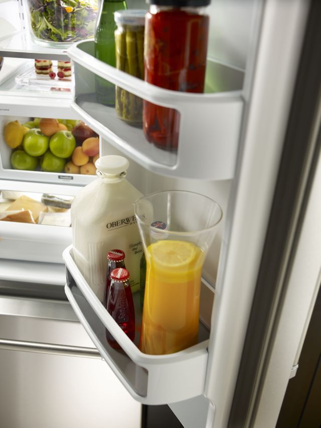 Réfrigérateur à portes françaises à profondeur de comptoir 36 po KitchenAid® de 22,0 pi³ - Acier inoxydable 5