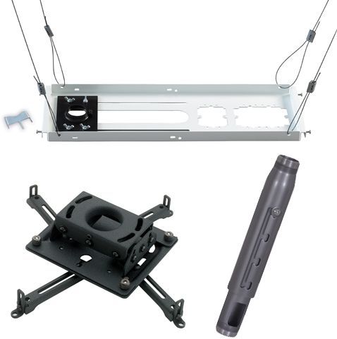 Chief® Black Universal Ceiling Projector Mount Kit 0