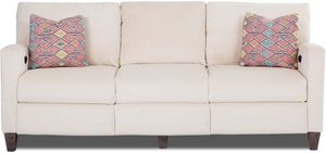 Klaussner® Trisha Yearwood Colleen White Power Hybrid Sofa