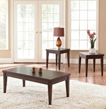 Klaussner® Simplicity 3 Piece Table Set 1