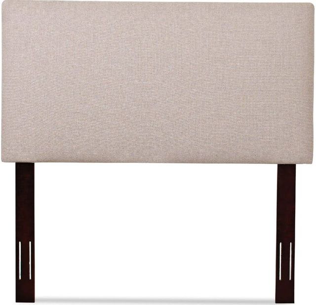 Klaussner® Heron Denton Beige Twin Upholstered Headboard