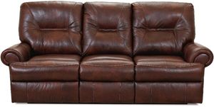 Klaussner® Roadster Brown Reclining Sofa