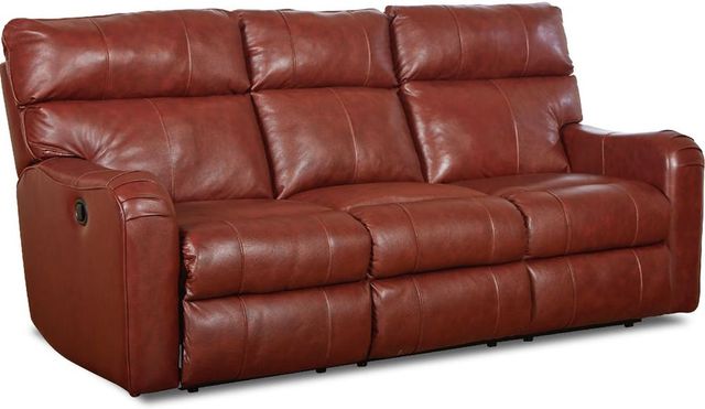 Klaussner® Axis Brown Reclining Sofa 1