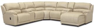 Klaussner® Charmed Beige Sectional