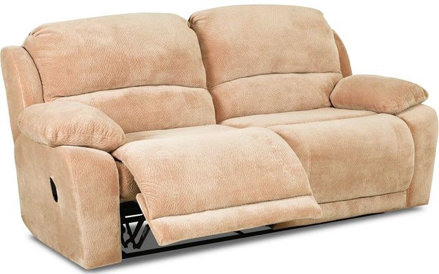 Klaussner® Charmed Beige Reclining Sofa-2