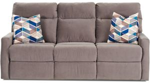 Klaussner® Trisha Yearwood Monticello Gray Reclining Sofa