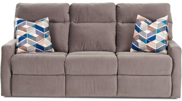 Klaussner® Trisha Yearwood Monticello Gray Reclining Sofa-0
