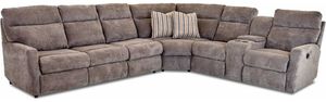 Klaussner® Daphne Gray Sectional