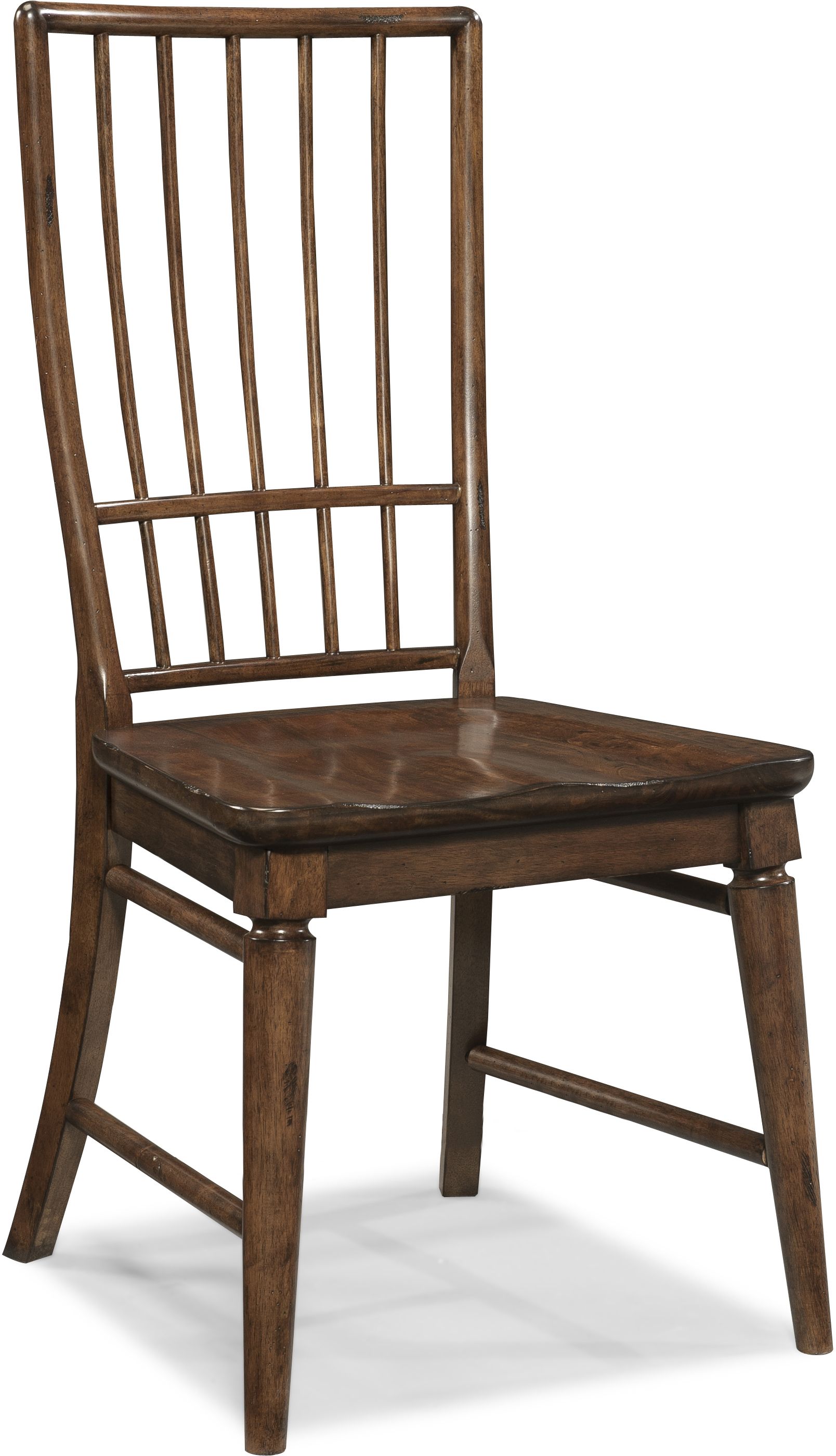 Klaussner® Carolina Preserves® Blue Ridge Rake Back Side Chair