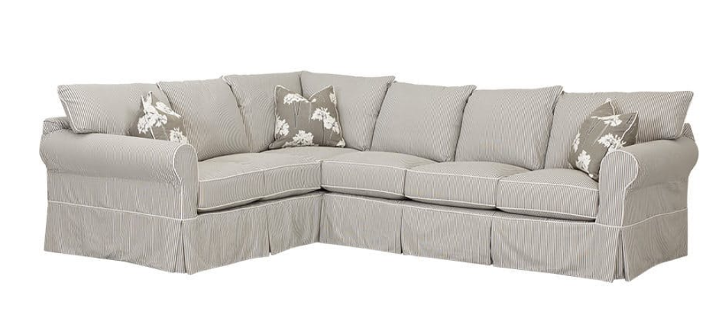 Klaussner® Jenny Slipcover Sectional