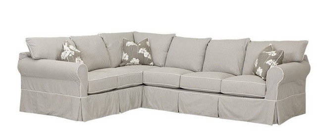 Klaussner® Jenny Slipcover Sectional-0