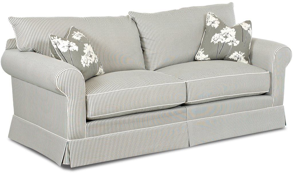  Klaussner® Jenny Gray Sofa/Regular Sleeper