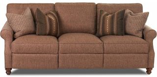 Klaussner® Tifton Brown Hybrid Sofa