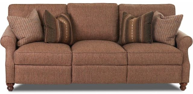 Klaussner® Tifton Brown Hybrid Sofa 0
