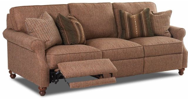 Klaussner® Tifton Brown Hybrid Sofa-2