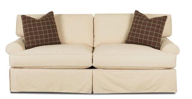 Klaussner® Lahoya Slipcover Sofa 0