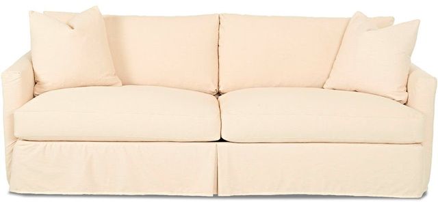 Klaussner® Leisure Slipcover Sofa 0