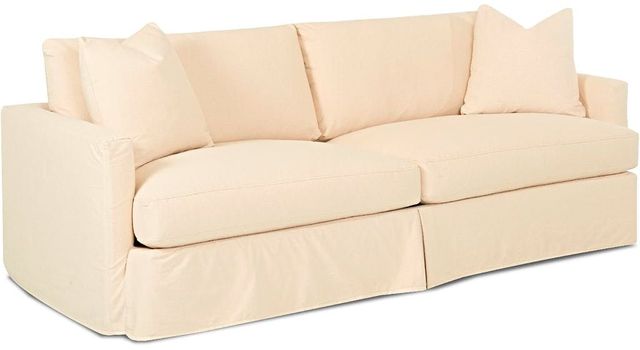 Klaussner® Leisure Slipcover Sofa 1