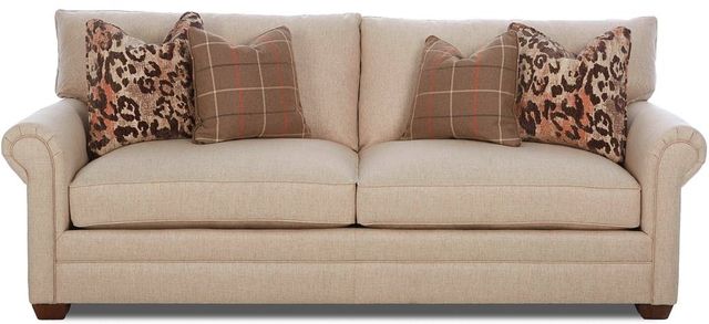 Klaussner® Huntley Beige Sofa-0