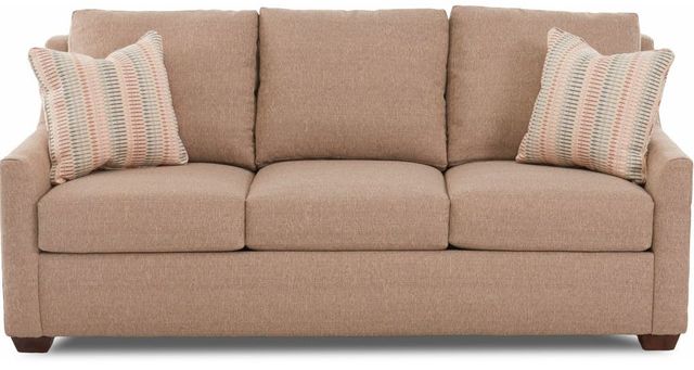 Klaussner® Grayton Taupe Queen Sofa Sleeper-0