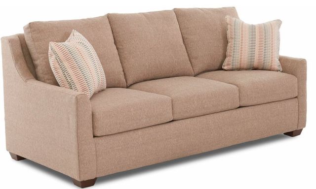 Klaussner® Grayton Taupe Queen Sofa Sleeper 1
