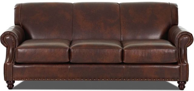 Klaussner® Leather Fremont Sofa-0