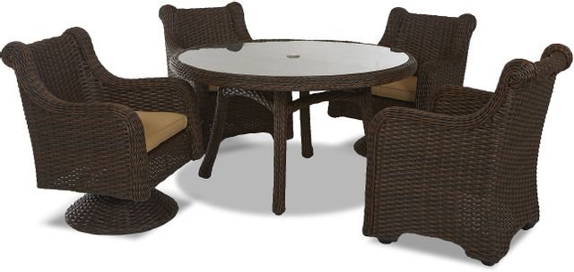 Klaussner® Outdoor Laurel Stationary Dining Chair-3