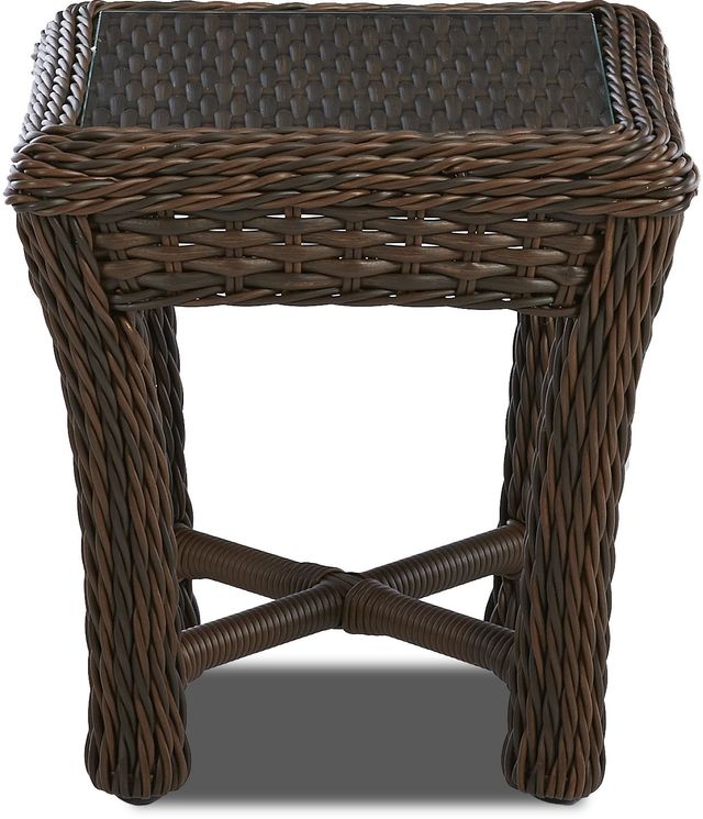 Klaussner® Outdoor Laurel Square Accent Table-1