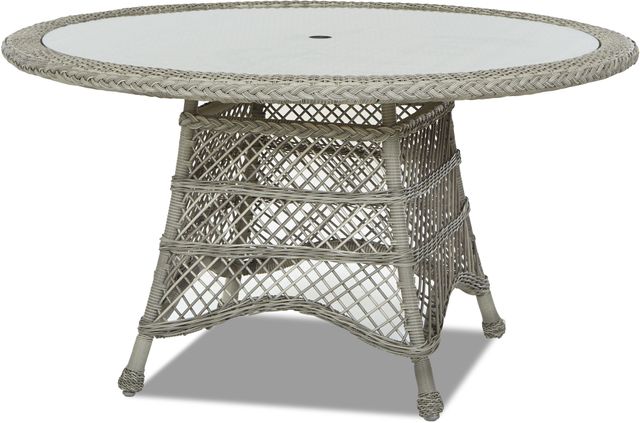 Klaussner® Outdoor Willow Round Dining Table-1