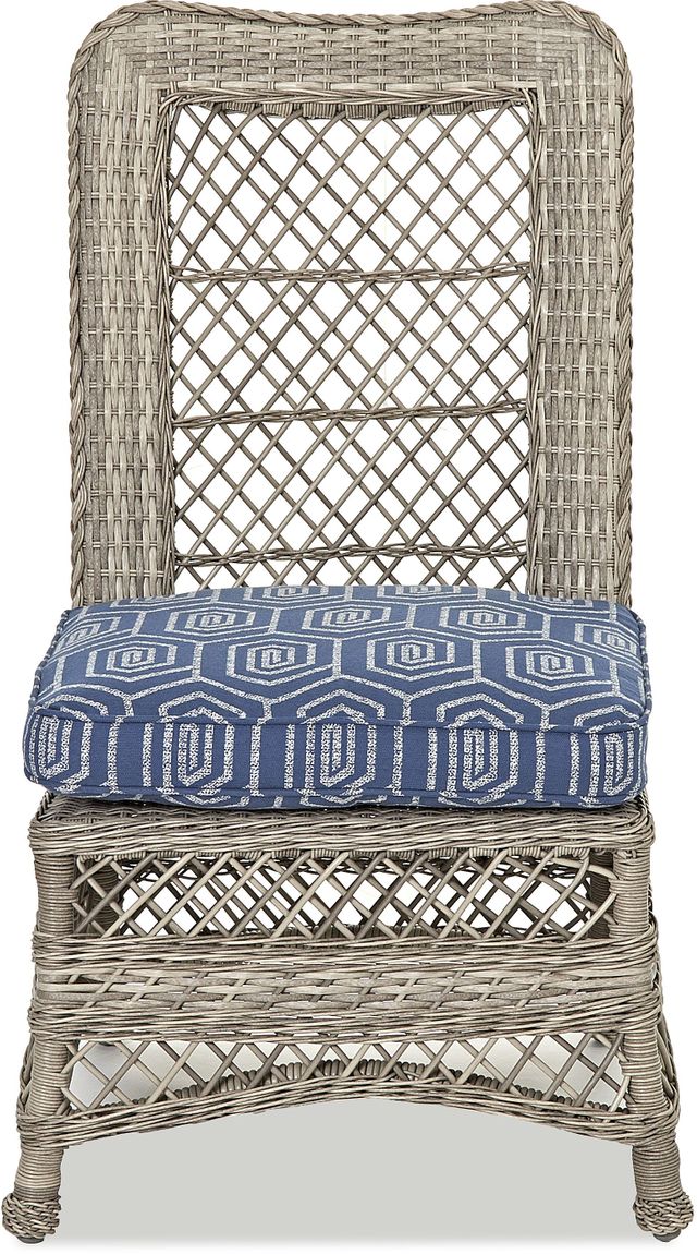 Klaussner® Outdoor Willow Dining Side Chair (Packs of 2)-0