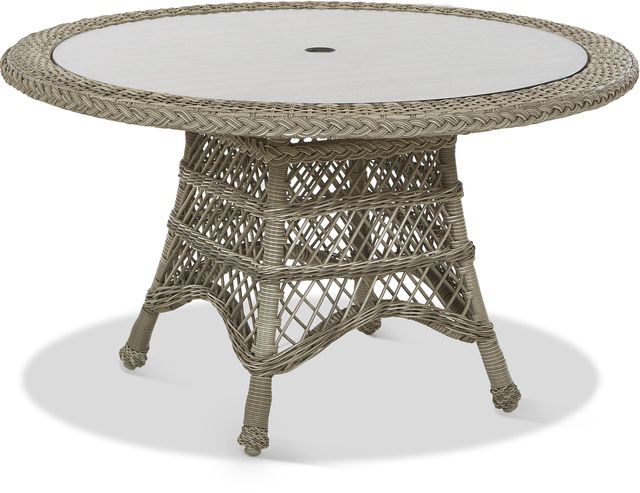 Klaussner® Outdoor Willow Round Conversation Cocktail Table-1