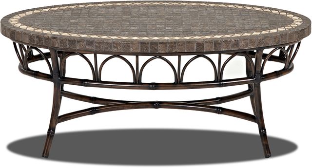 Klaussner® Outdoor Capella Oval Cocktail Table-1