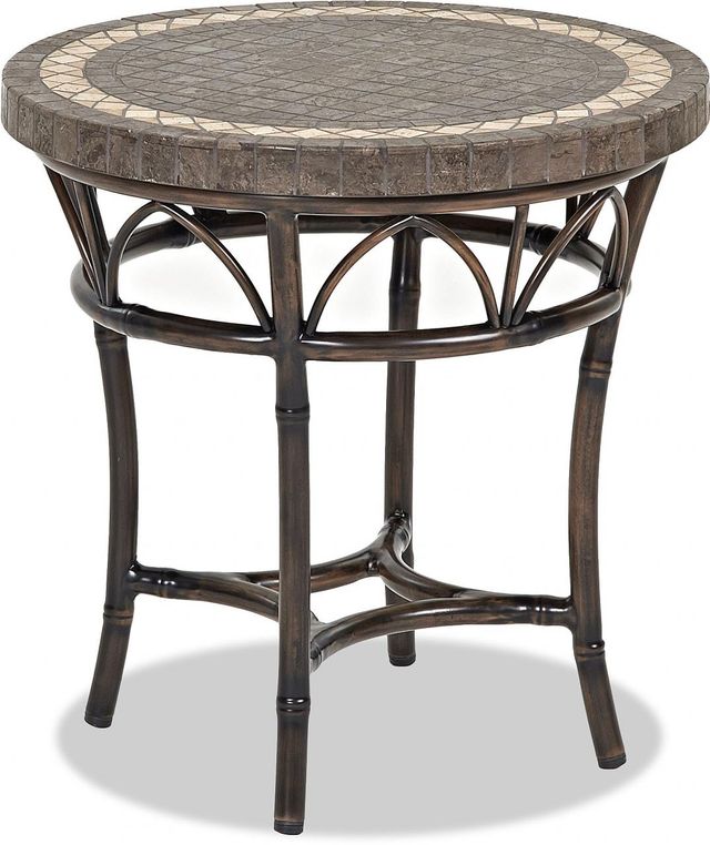 Klaussner® Outdoor Capella Round End Table-0