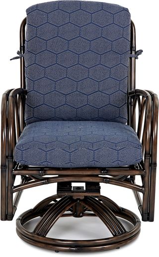 Klaussner® Outdoor Capella Swivel Rock Dining Chair