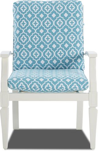 Klaussner® Outdoor Mimosa Stationary Dining Chair