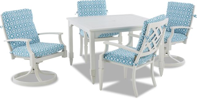 Klaussner® Outdoor Mimosa Stationary Dining Chair-3