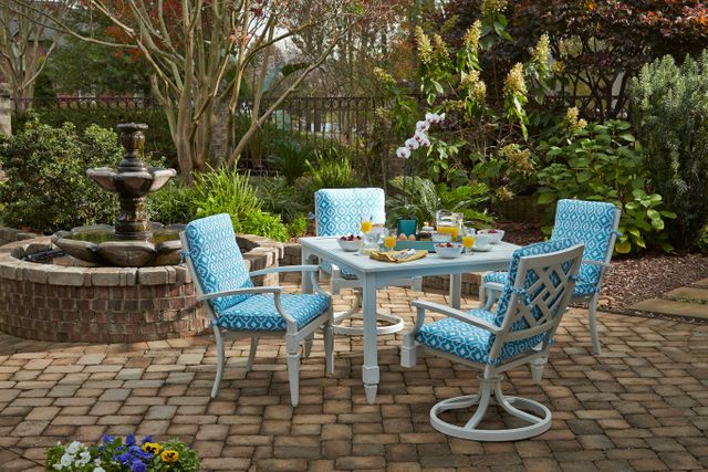 Klaussner® Outdoor Mimosa Stationary Dining Chair-4